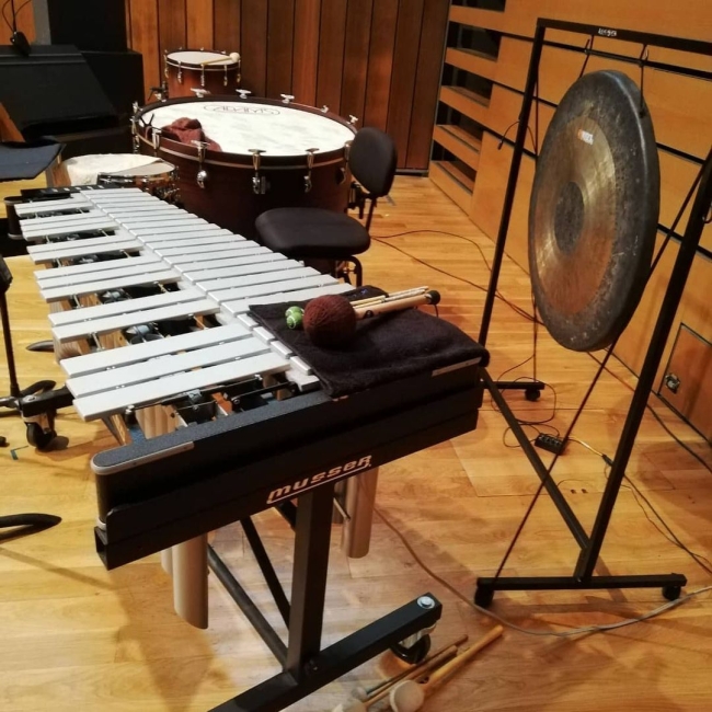 Instagram - Esta semana trabajamos junto a @framespercussion en el @auditoribcn para la estr