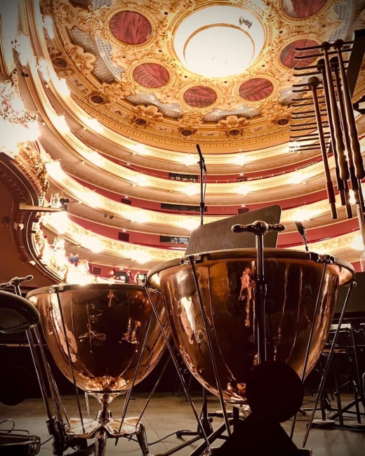 Instagram - Bonitos Timbales ADAMS Romantic Schnellar para un gran Teatro, pero sobre todo